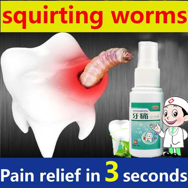 35ml Toothache oral spray toothache reliever teeth care pain relief gum