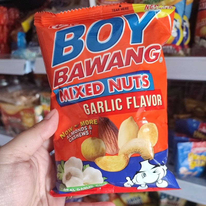 Boy Bawang Mixed Nuts and Assorted Cornick Shopee Philippines