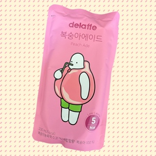 Delaffe Korean Coffee Pouch Sweet Americano Black Americano Peach Ade