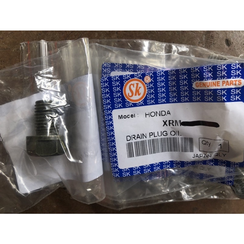 SK OIL DRAIN PLUG FOR XRM, BARAKO, TMX Shopee Philippines