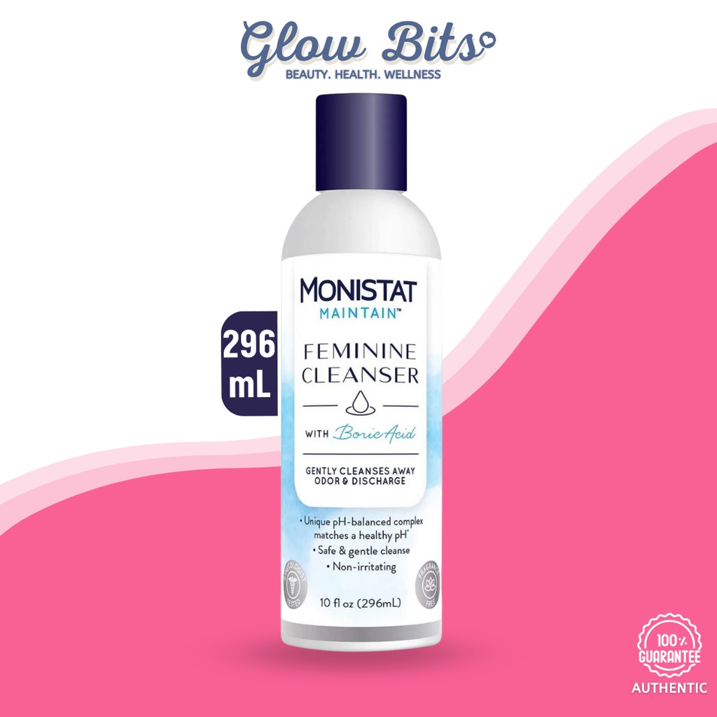 Monistat Maintain Feminine Wash with Boric Acid, Fragrance Free, 10 Fl Oz Shopee Philippines