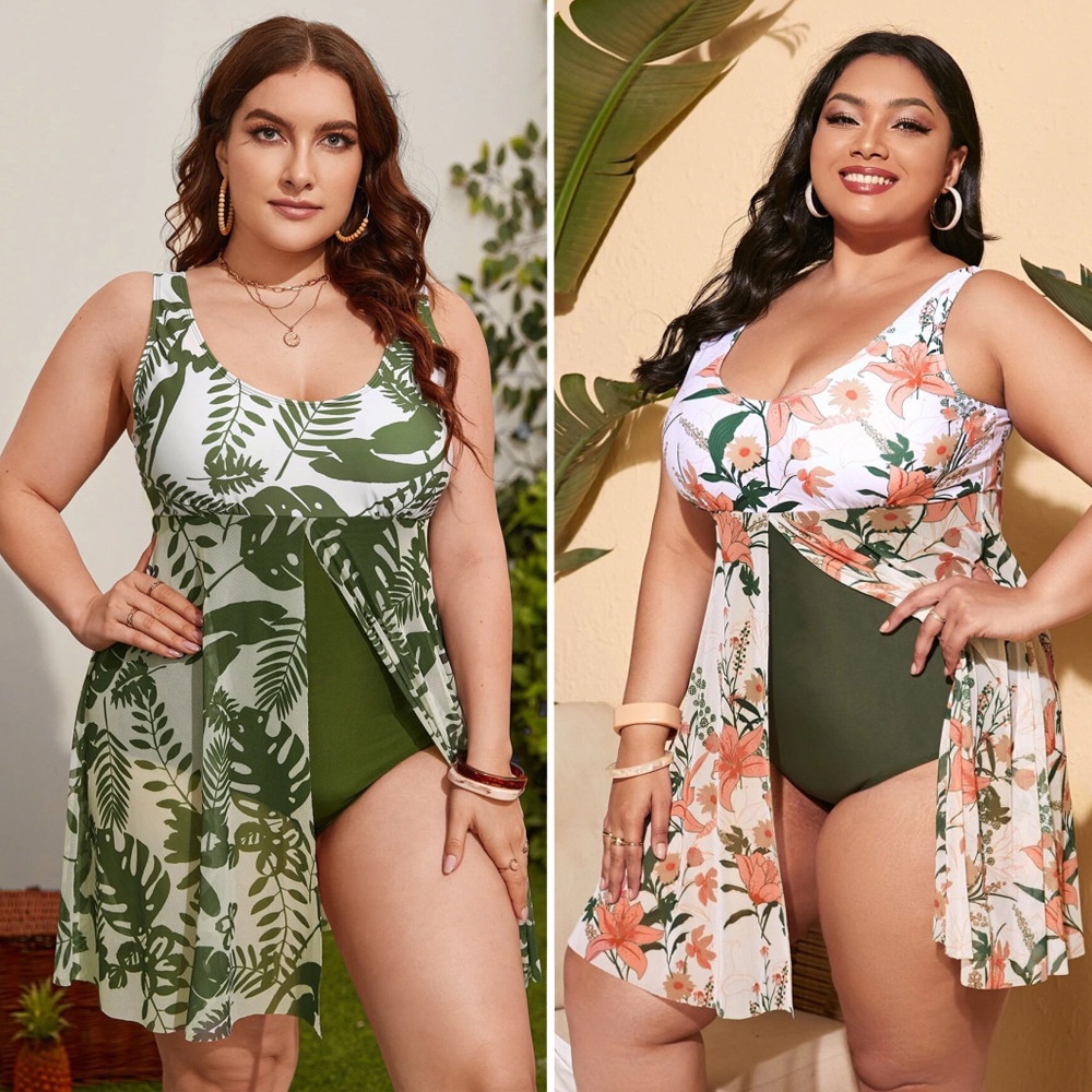 Shopee plus size swimwear online
