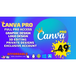 CanvaPro Exclusive Account Lifetime Warranty