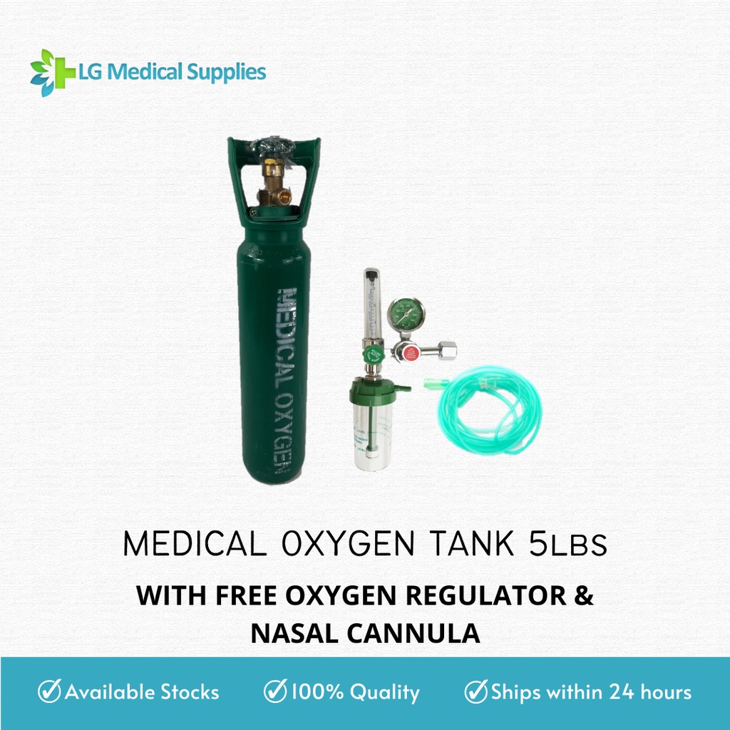 Medical Oxygen Tank 5lbs | Shopee Philippines