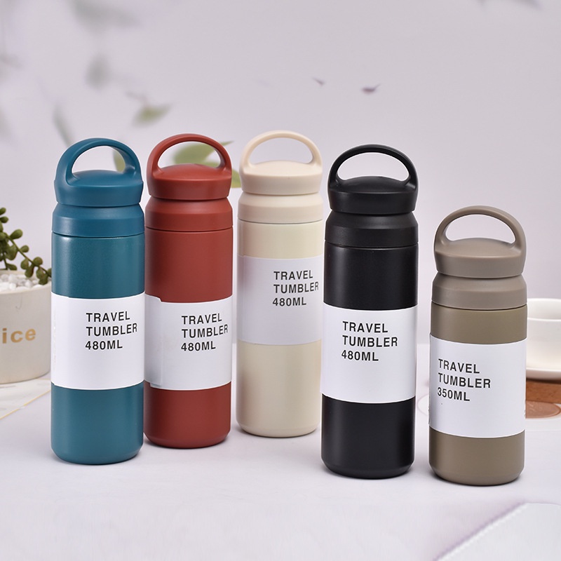 SUGAW 350/480ml Stainless Steel Vacuum Cup Tumbler Thermos Cups