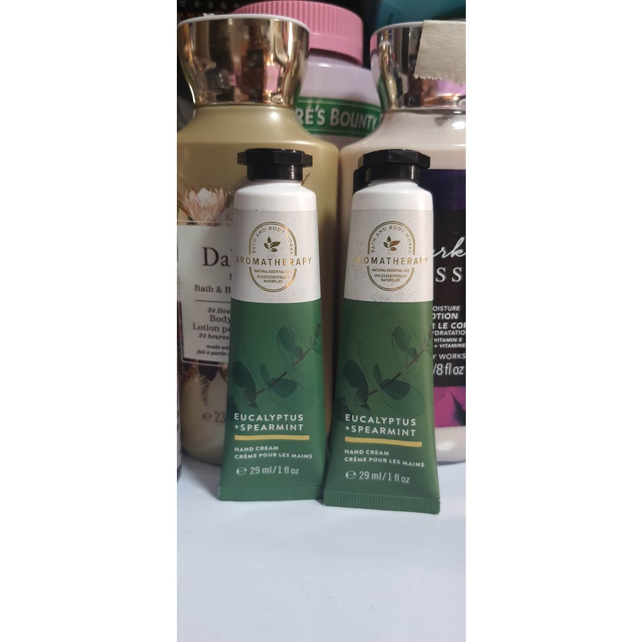 BBW Hand Cream Aromatherapy EUCALYPTUS SPEARMINT Shopee Philippines