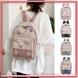 [ready stock] school mini bagpack for woman fashion schoolbag waterproof school korean canvas bag