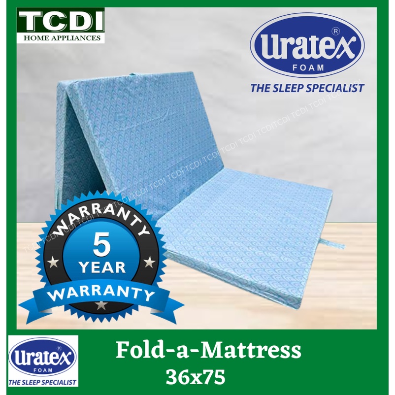 TCDI URATEX Foam/FAM/Fold-A-Mattress 100% AUTHENTIC | Shopee Philippines