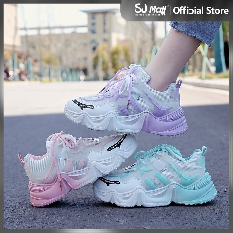 Korean Fashion High Cut Rubber Shoe For Women Shopee Philippines 6458