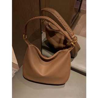 ℡Underarm bag Ladies bag 2022 new hot style autumn and winter high-quality niche soft leather woven