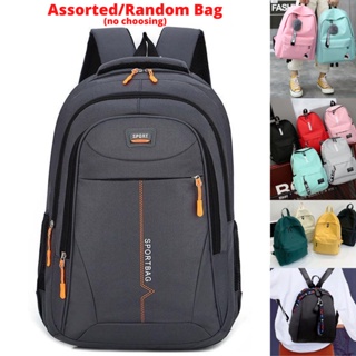 Korean Bag School Cute Bags Plain Back Pack 05