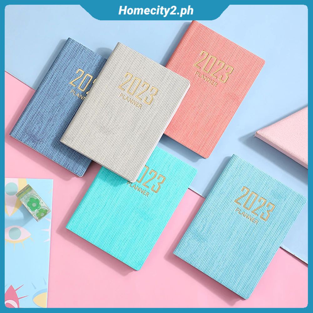 Ready 2023 A7 Mini Notebook 365 Days Portable Pocket Agenda Notebook