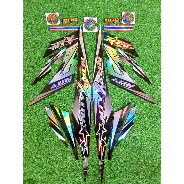 SUZUKI RAIDER J115 Fi STOCK SIZE DECAL (MTV X AUN DESIGN) | Shopee ...