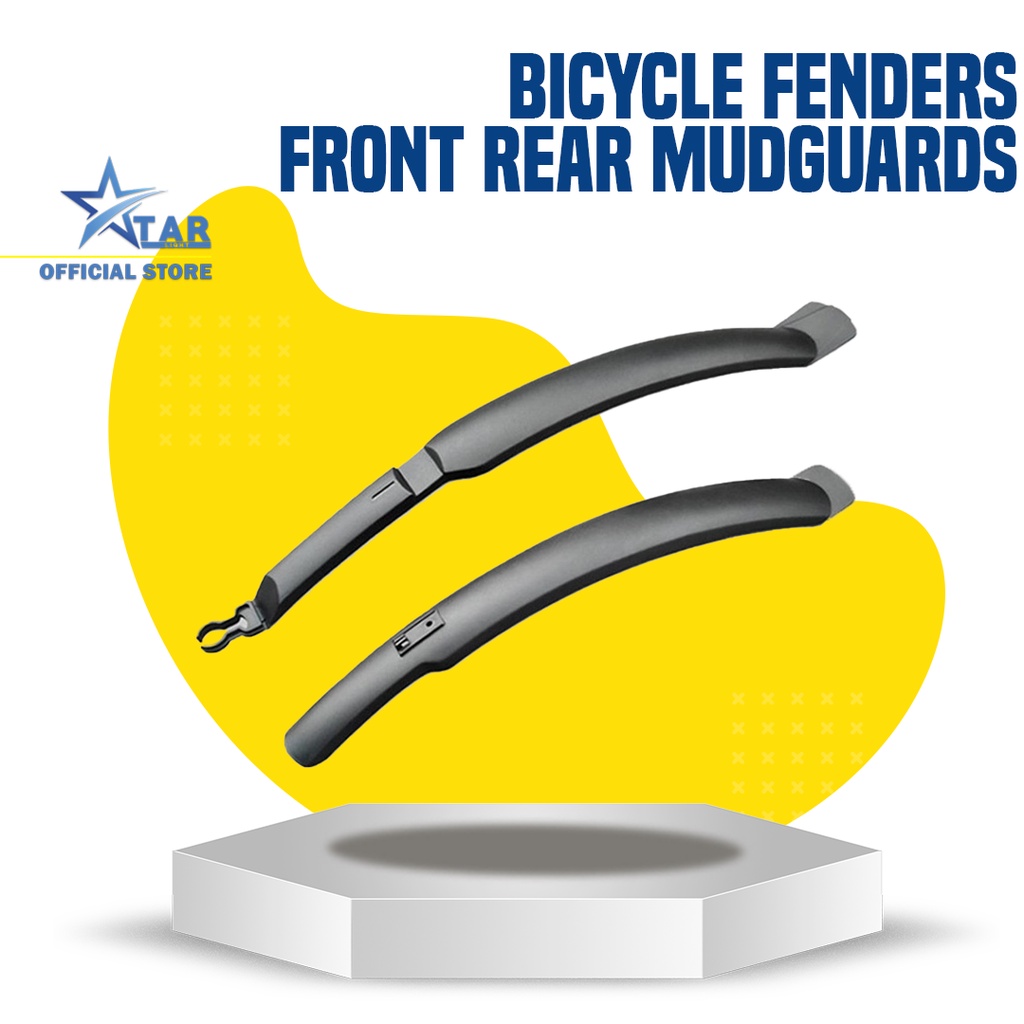 Bicycle Fenders MTB Front Rear Mudguards Quick Release Bike Fender
