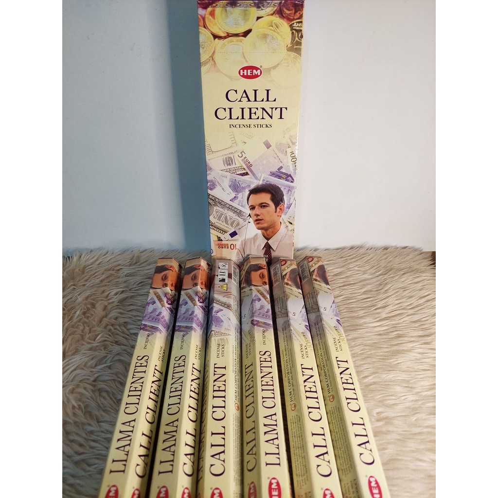 HEM Incense Pack Call Client, 20 sticks, 9 inches Shopee Philippines