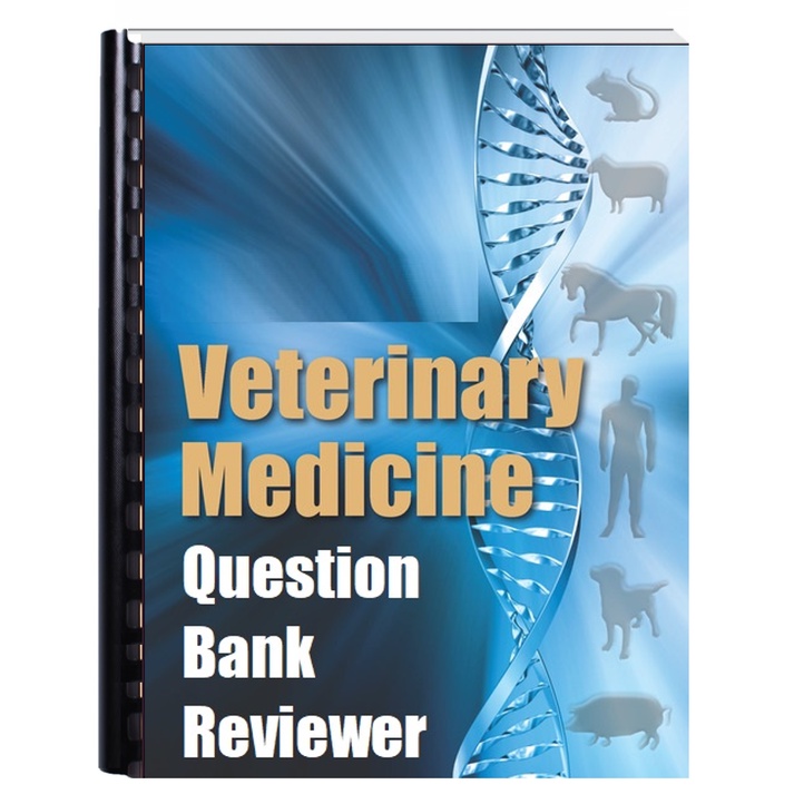 Veterinary Medicine Question Bank Reviewer Shopee Philippines