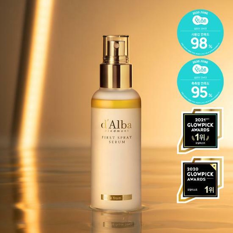 d'Alba First Spray Serum 100ml korean k beauty skin care face mist Moisturizers Shopee Philippines