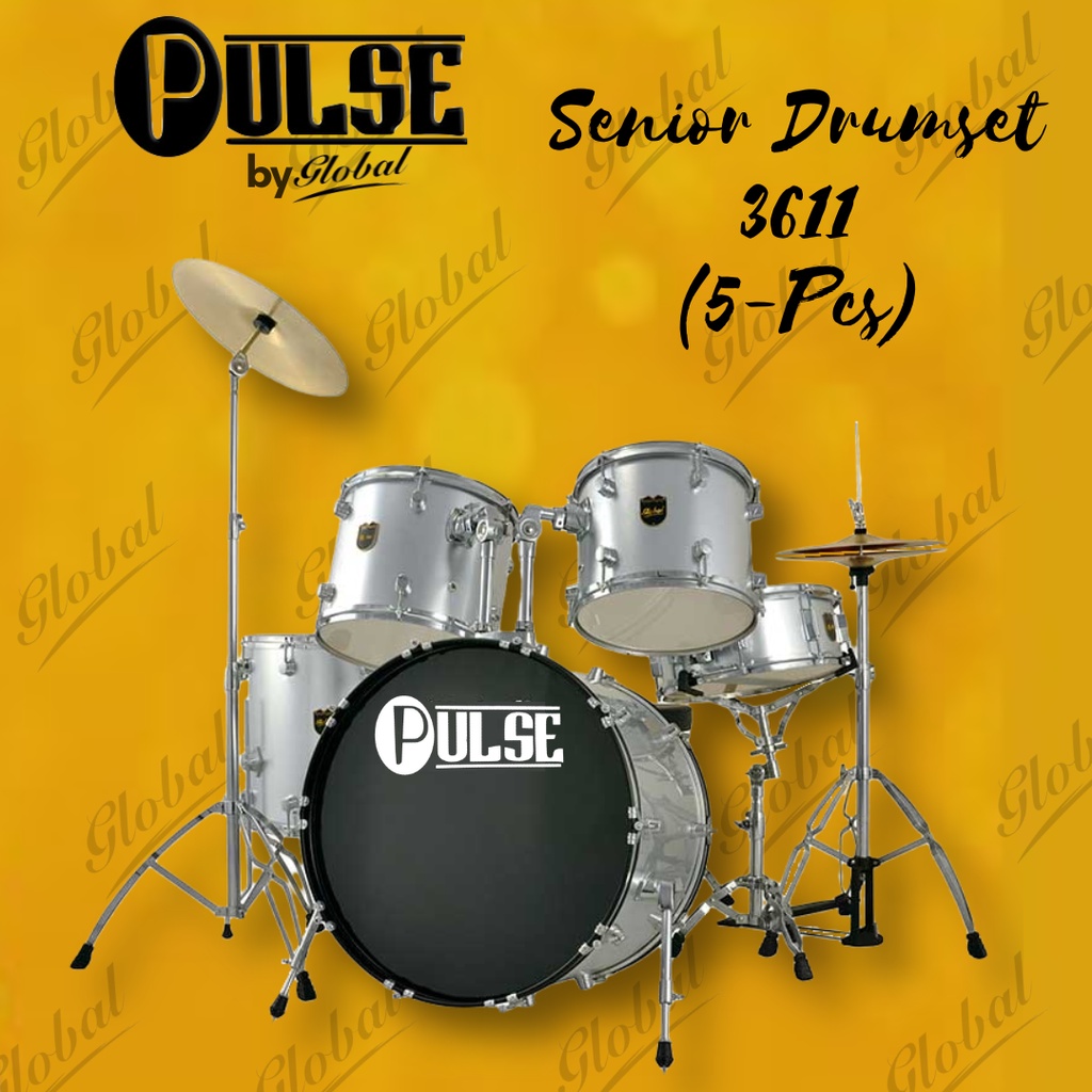 DRUM SET SENIOR 5PC PULSE (3611) Shopee Philippines