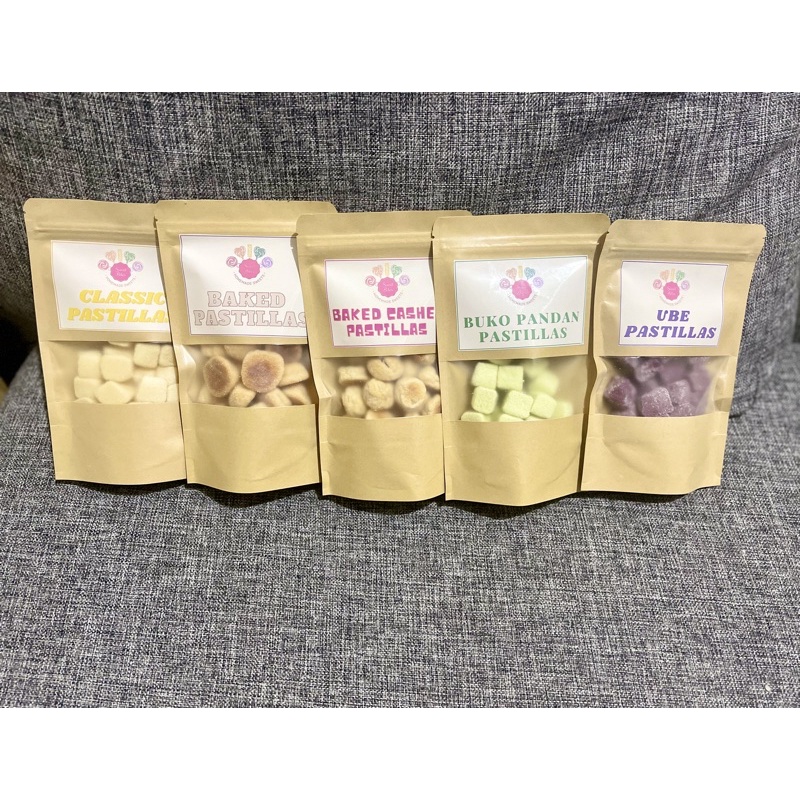 PASTILLAS (Classic, Baked, Baked Cashew, Ube & Buko Pandan) | Shopee ...