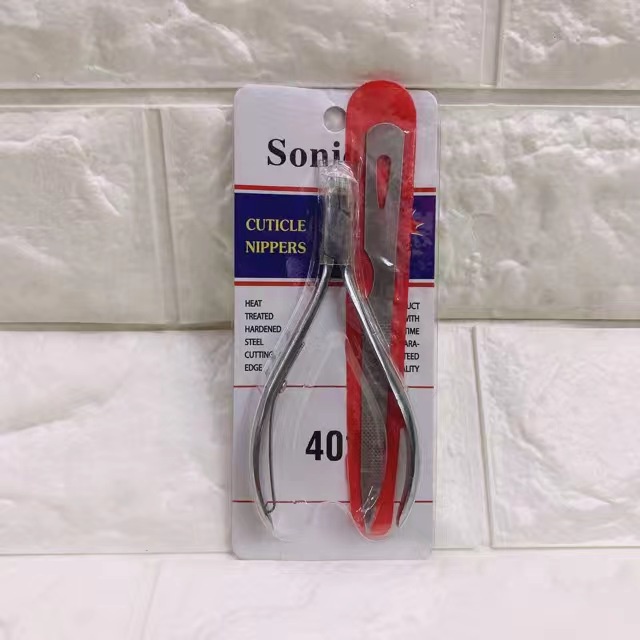 2n1 401 SONIGEN MANICURE NAILS, INGROWN AND CUTICLE NIPPER WITH NAIL