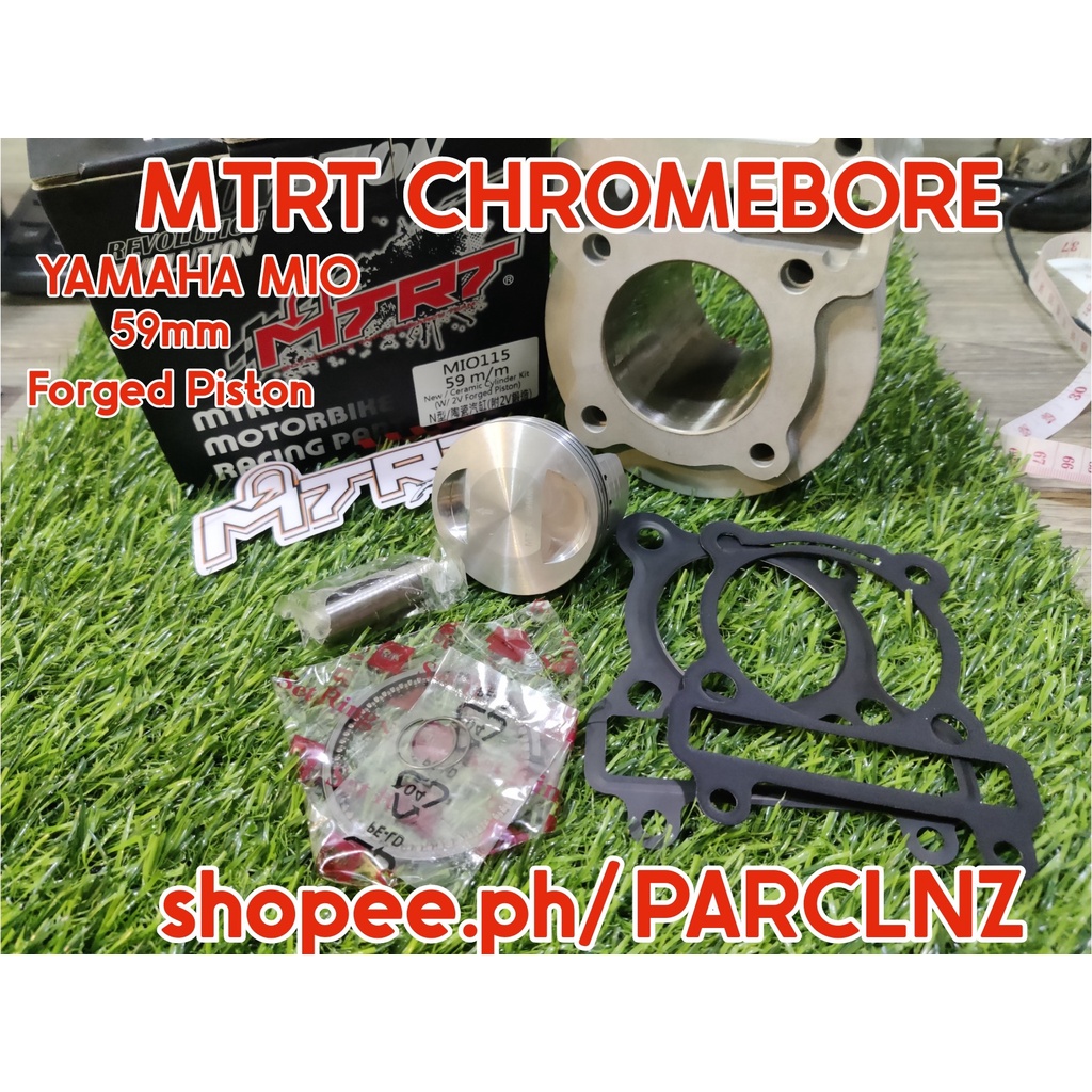 MTRT 59MM CHROMEBORE BLOCK FOR YAMAHA MIO SPORTY PISTON