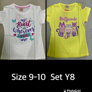 Star kids Girls Blouse 5-8yrs old (2pcs) #3