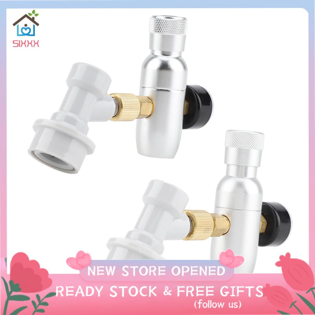Sixxx Homebrew Kegging Pressure Reducing Valve Ball Lock Mini Regulated