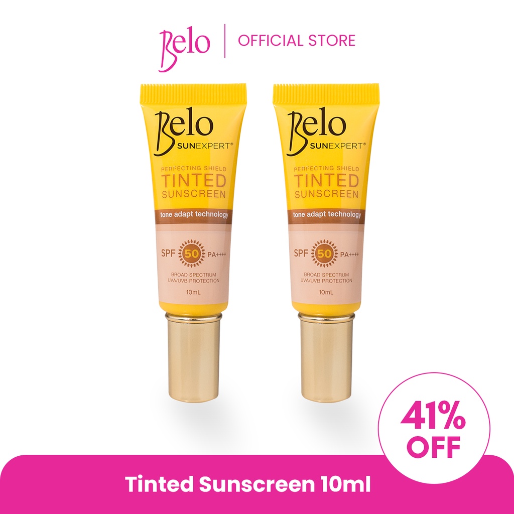 Belo SunExpert Tinted Sunscreen SPF50 PA++++ 10mL 2PC Shopee Philippines