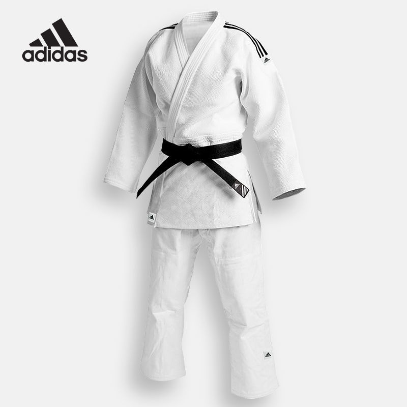 VIP adidas J500 White Professional Judo Suit Lightweight Training