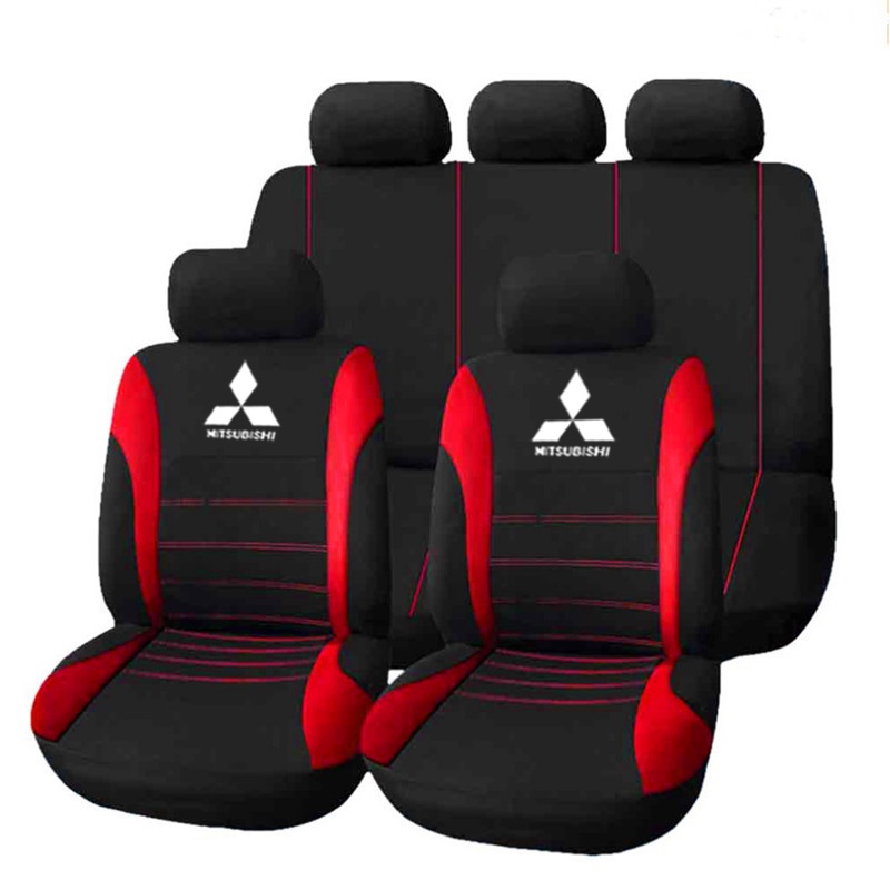 SuperAuto Car Seat Covers For Mitsubishi Full Set Car Seat Protector Car Interior Accessories - Image 4