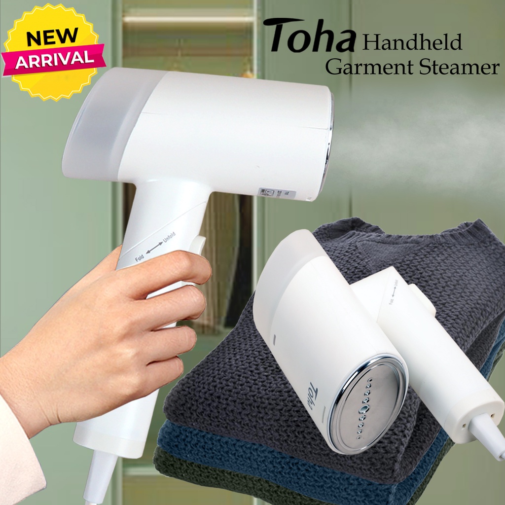 iron Handheld Garment Steamer iron Toha home foldable garment steamer Travel iron Shopee