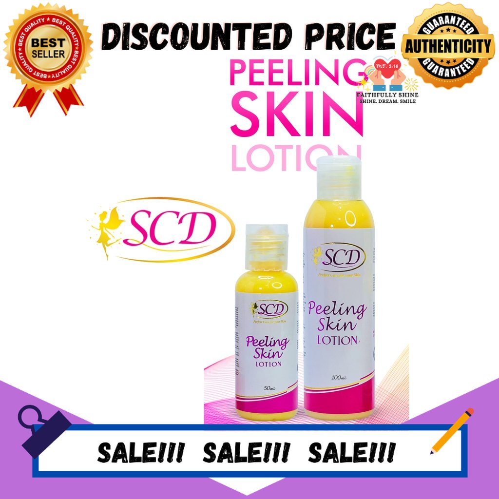 Scd Peeling Skin Lotion 100ml Big Or 50ml Small Shopee Philippines 7283