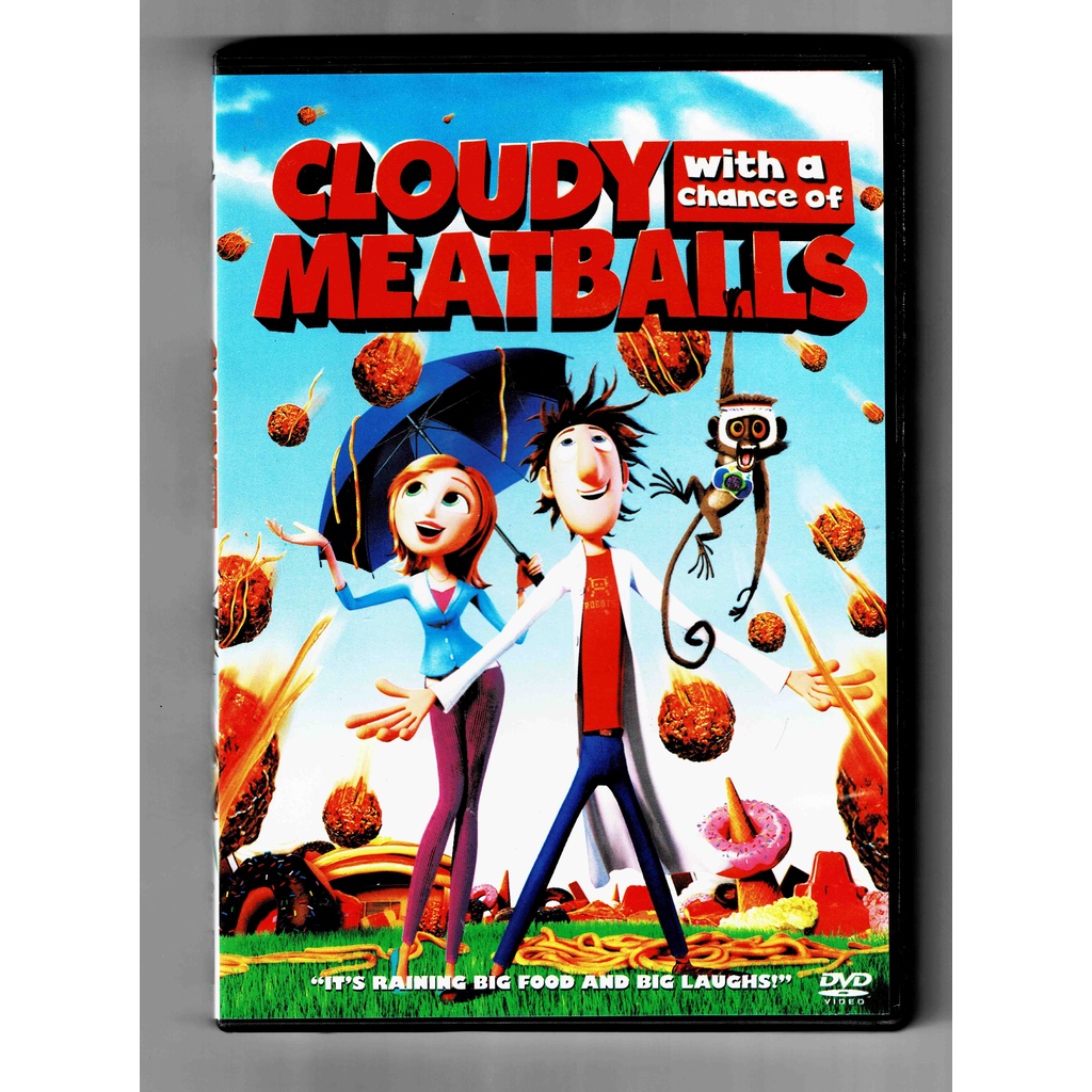 DVD: Cloudy with A Chance of Meatballs (Animation) (Region 3 ...