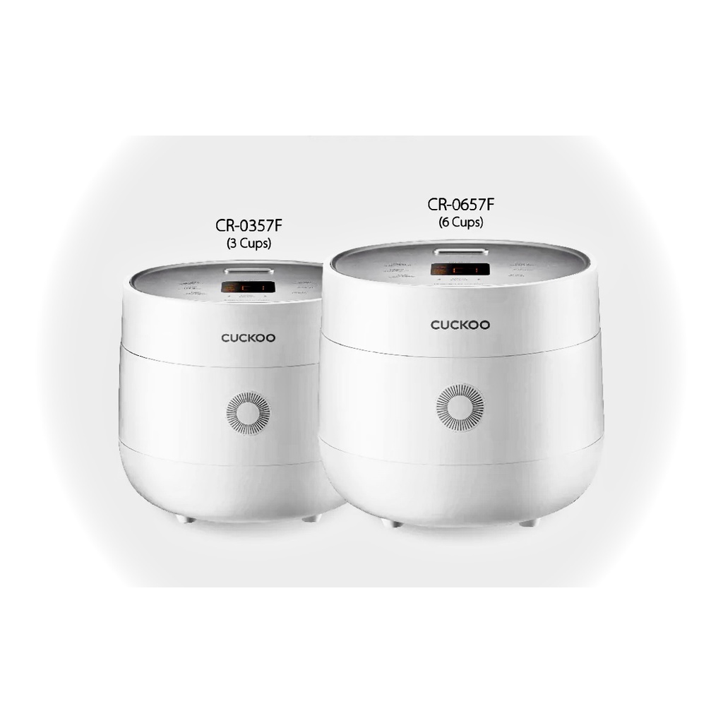 Cuckoo Rice Cooker for 3 & 6 People (CR0675FW / CR0375FW