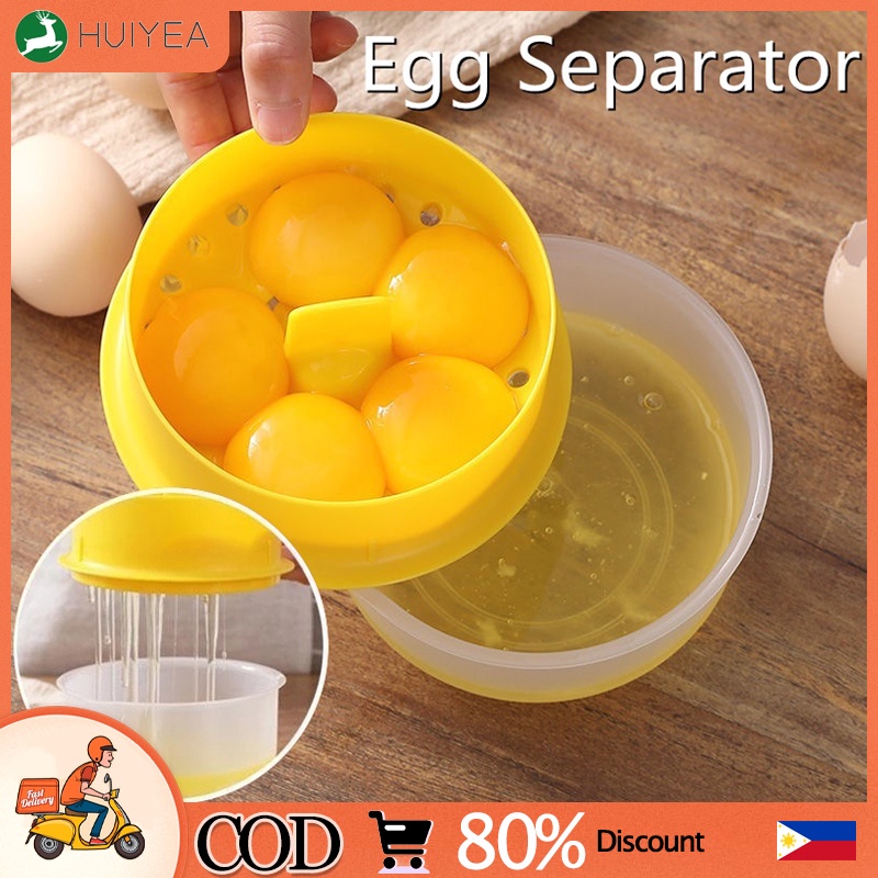 Plastic Egg Separator Large Capacity WEHO Egg White and Yolk Separator