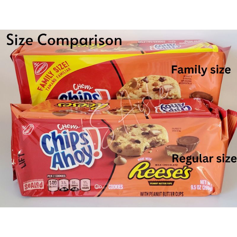 Chips Ahoy Chewy with Reese's (Regular size BB Apr5) Shopee Philippines