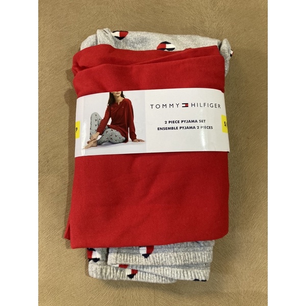 Tommy Hilfiger Women 2 Piece Pajama Set Shopee Philippines