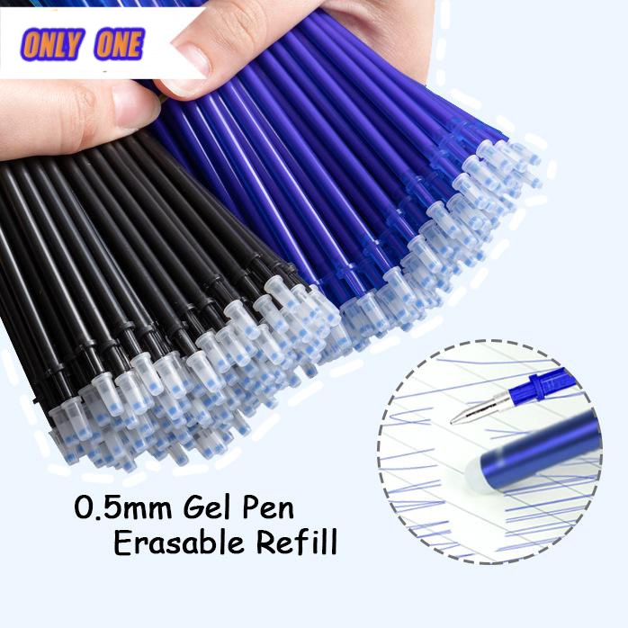 Friction Pen Refill Erasable Ballpen With Eraser Magic Black 0.5Mm