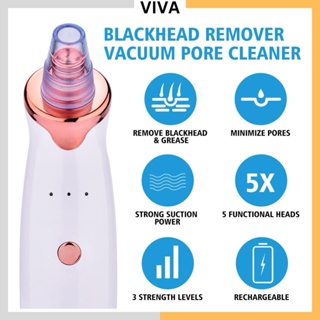VIVA™ Blackhead Remover Vacuum Suction Blackhead Acne Extractor Pores Deeply Facial Cleaning Tool