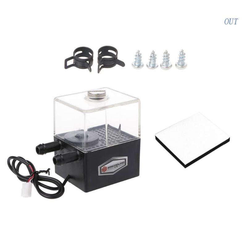 OUT 1PC CPU Water Cooling Pump, Sc300t 12v for DC UltraQuiet Water
