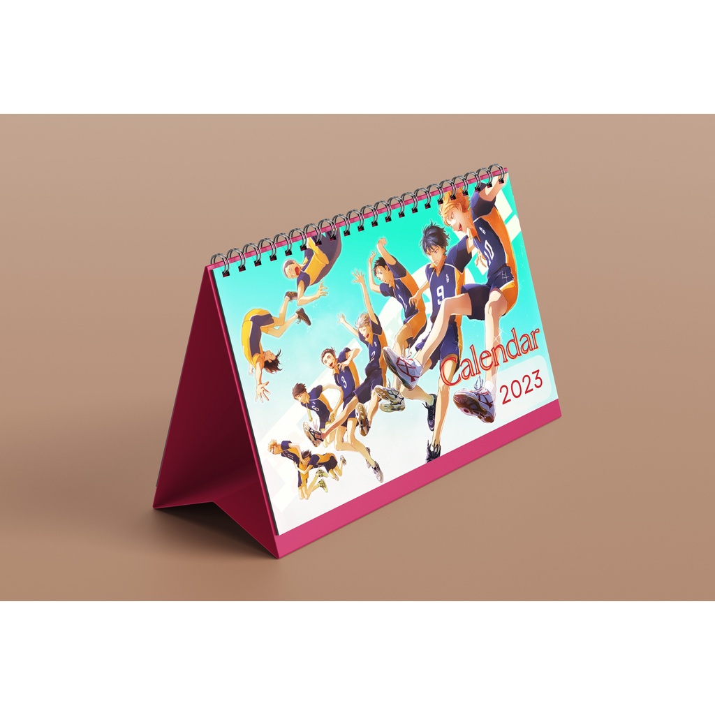 Haikyuu 2023 Desk Calendar Shopee Philippines