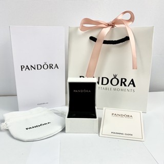 Pandora Ring With Box/Cloth/Paperbag Promise Ring 925 Silver Engagement Ring Adjustable Diamond Ring #7