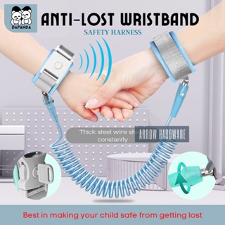 Safety Harness Leash Anti Lost Wrist Band Rope Toddler Children Outdoor Walking Adjustable