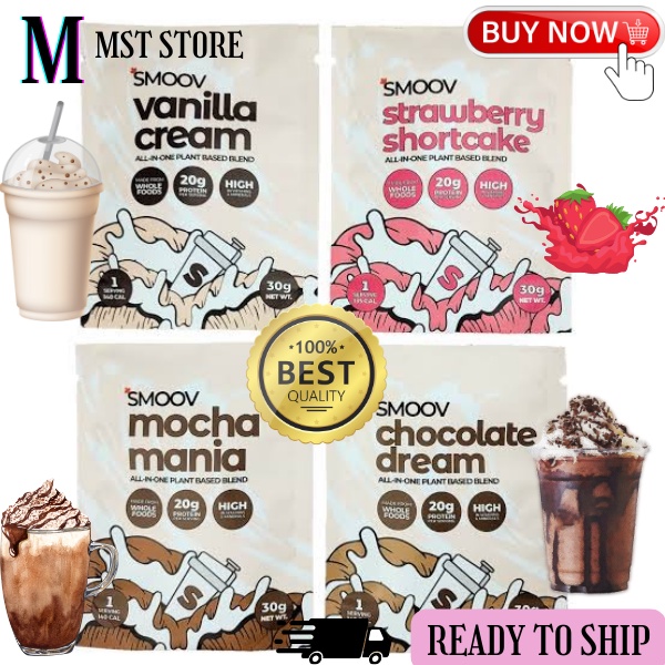 Smoov AllInOne Protein & Superfood Blend Powdered Drink Shopee