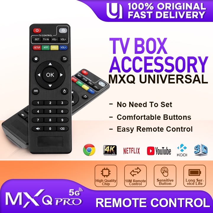 MXQ Universal Remote Control Android TV Box Accessory for MXQ MXQ PRO