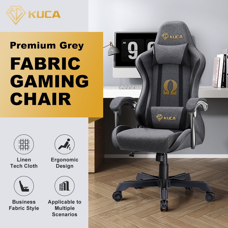 50OFF KUCA gaming chair with footrest ergonomic chair office chair