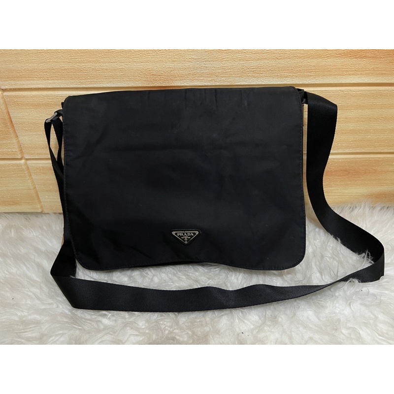 Preloved Prada Mens Messenger Bag Shopee Philippines