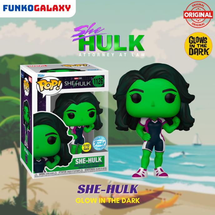 Funko POP! She-hulk 1126 (Glow in the Dark) | Shopee Philippines