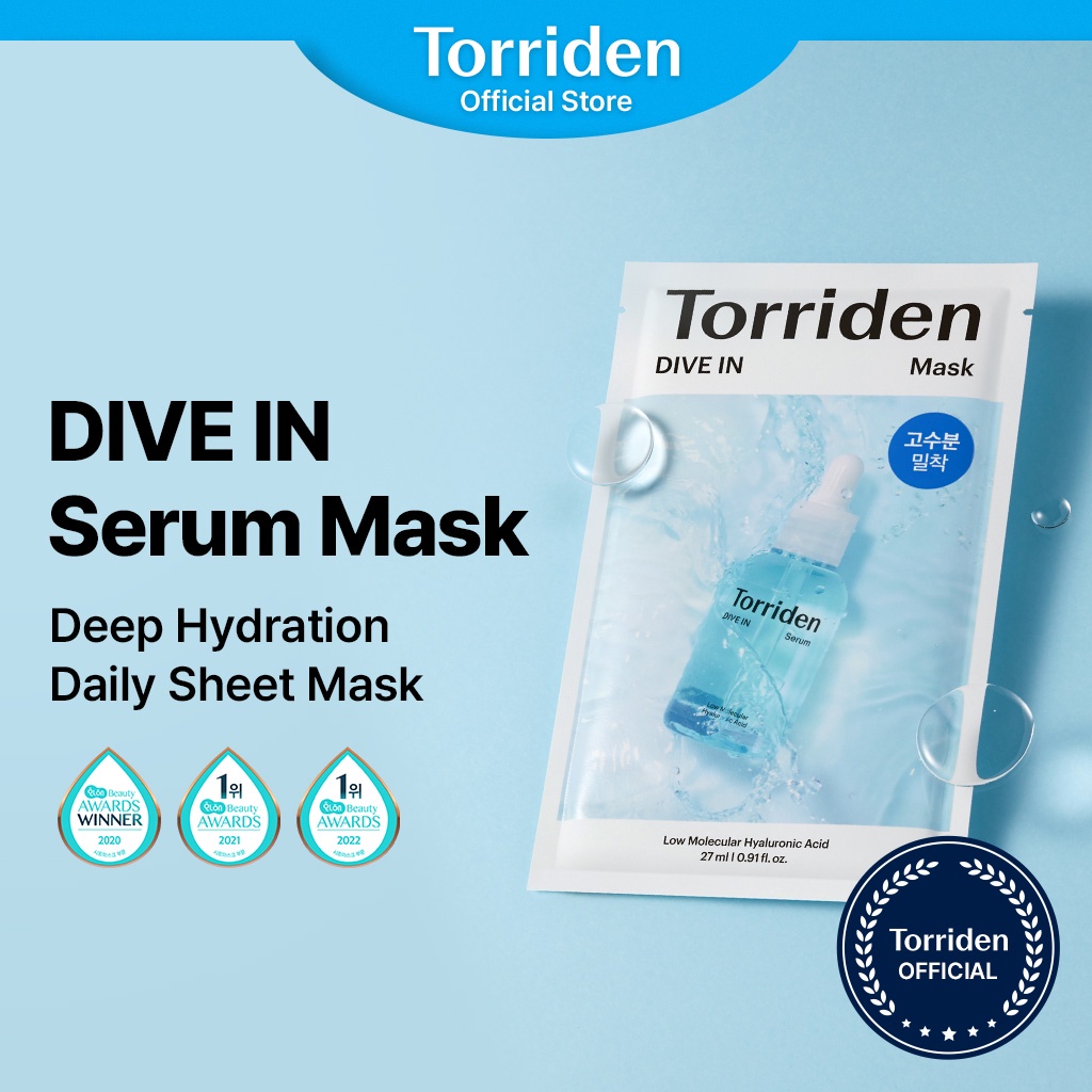 Torriden Official DIVE IN Low Molecular Hyaluronic Acid Facial Serum