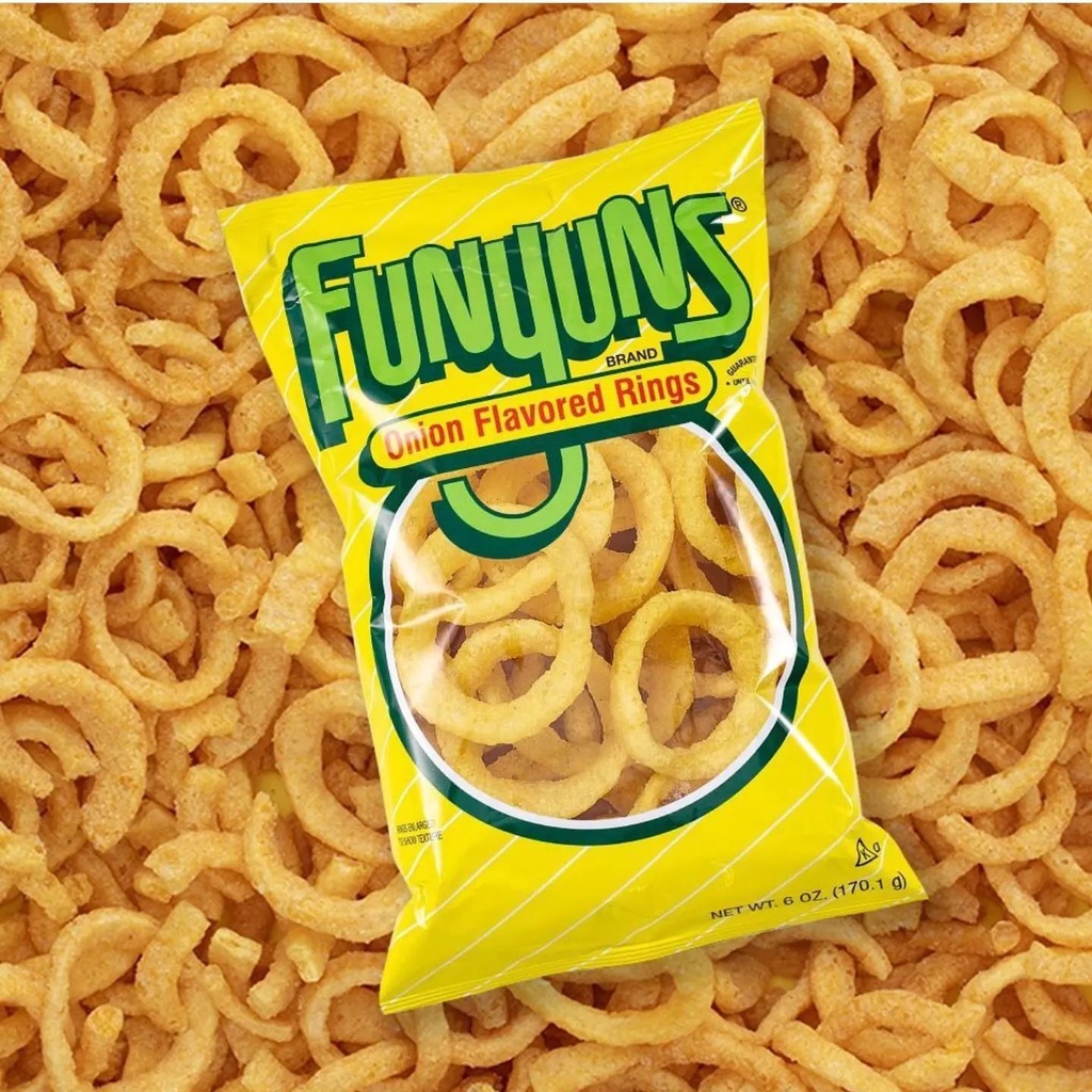 FRITO LAY FUNYUNS ONION RINGS CHIPS 163g Shopee Philippines